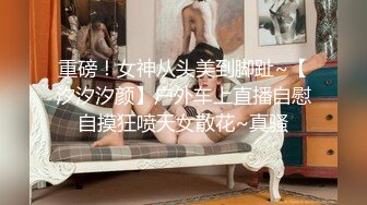 重磅！女神从头美到脚趾~【汐汐汐颜】户外车上直播自慰自摸狂喷天女散花~真骚