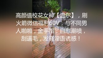 高颜值校花女神【温尔】，刷火箭微信福利60V，与不同男人啪啪，金手指，自慰潮喷，刮逼毛，发骚淫语诱惑！