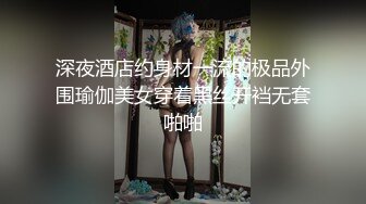 深夜酒店约身材一流的极品外围瑜伽美女穿着黑丝开裆无套啪啪