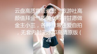 云盘高质露脸泄密，旅游社高颜值拜金气质美女导游甘愿做金主小三，各种日常性爱自拍，无套内射无水印高清原版 (2)