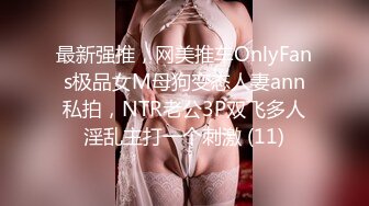 最新强推，网美推车OnlyFans极品女M母狗变态人妻ann私拍，NTR老公3P双飞多人淫乱主打一个刺激 (11)