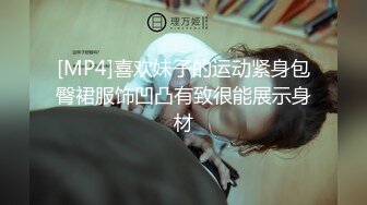 [MP4]喜欢妹子的运动紧身包臀裙服饰凹凸有致很能展示身材