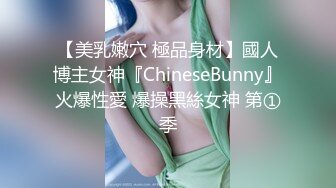 【美乳嫩穴 極品身材】國人博主女神『ChineseBunny』火爆性愛 爆操黑絲女神 第①季