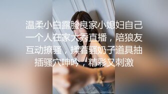 温柔小白露脸良家小媳妇自己一个人在家大秀直播，陪狼友互动撩骚，揉着骚奶子道具抽插骚穴呻吟，精彩又刺激