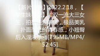 【新片速遞】2022.2.18，【学生妹寻花】，双一流大三女生，拍摄性爱赚钱，极品美乳，扑面而来的青春感，小翘臀后入淫液喷涌[795MB/MP4/52:45]