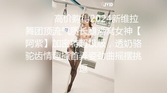 ⚫️⚫️高价购得2024新维拉舞团顶流气质长腿酒窝女神【阿紫】加密特超级版，透奶骆驼齿情趣搔首弄姿劲曲摇摆挑逗